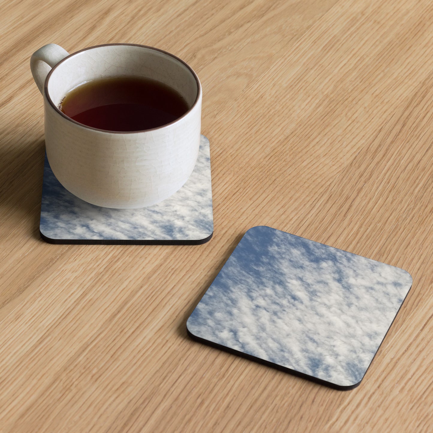 Cork-Back Coaster