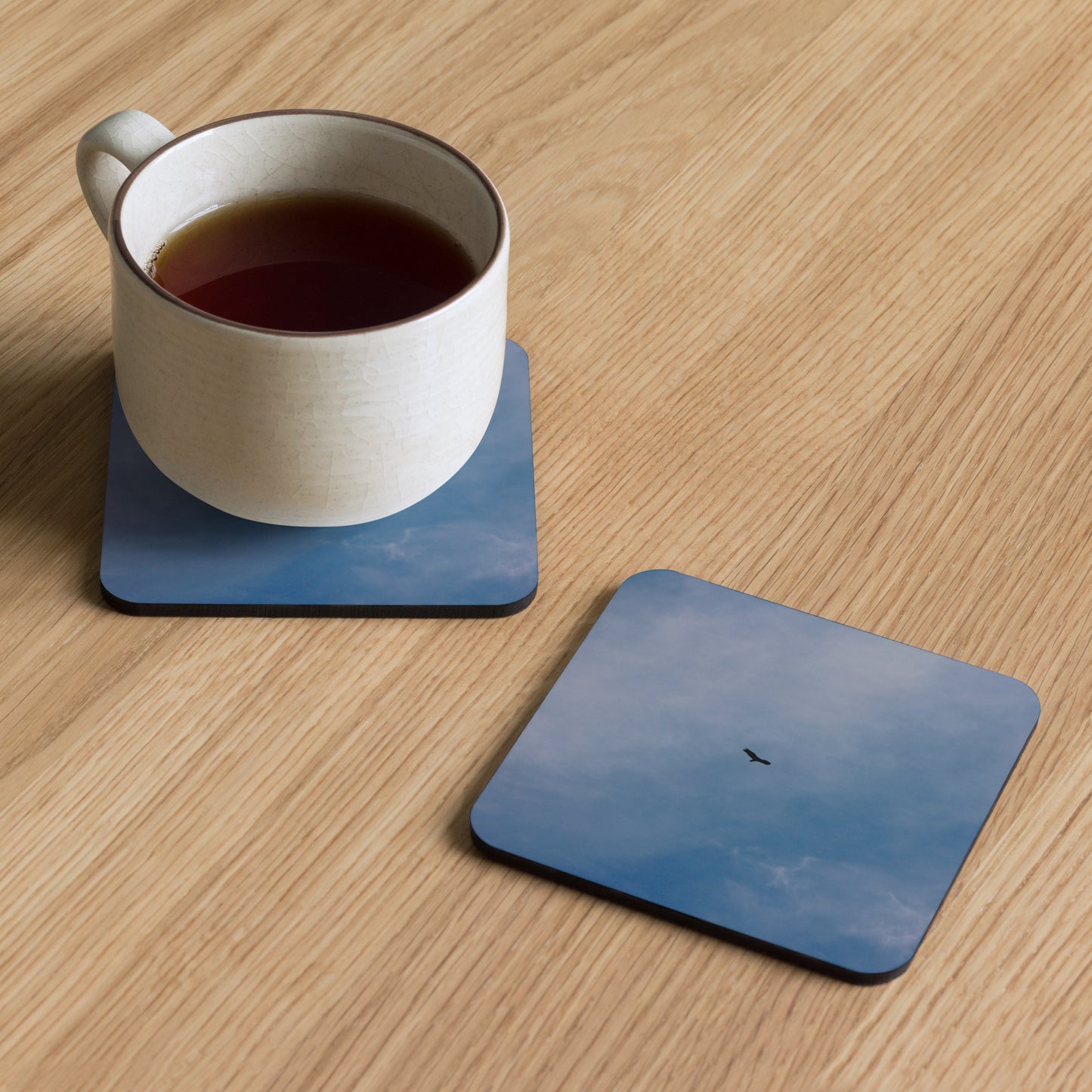 Cork-Back Coaster