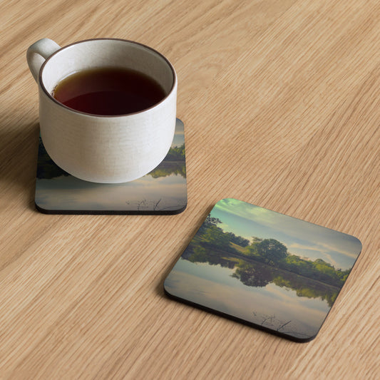 Cork-Back Coaster