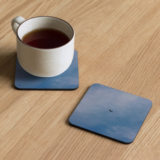 Cork-Back Coaster