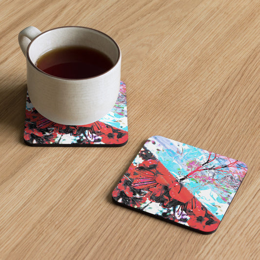 Cork-Back Coaster