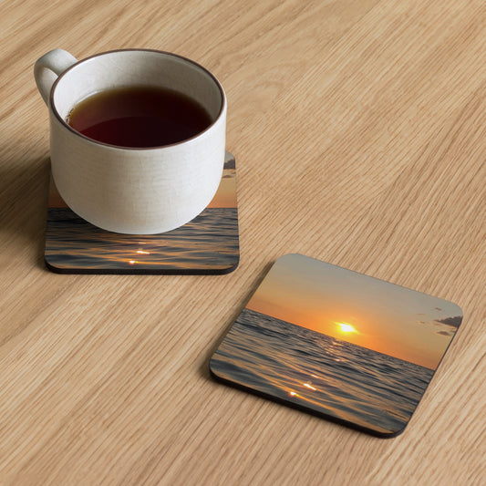 Cork-Back Coaster